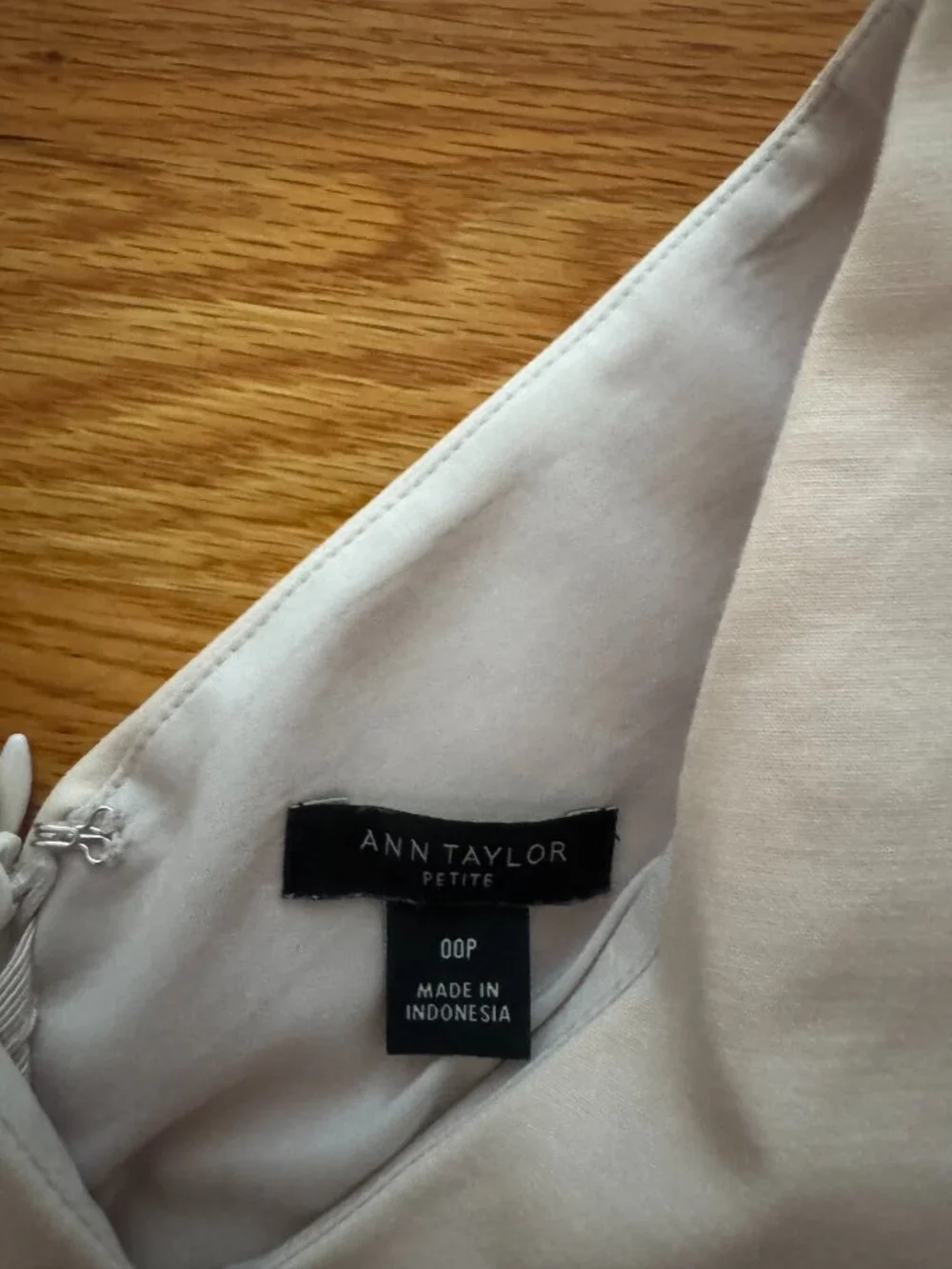 Ann Taylor Petite Ivory Sheath Dress